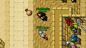 Plikzor on screen