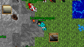 Iceblueangel on screen