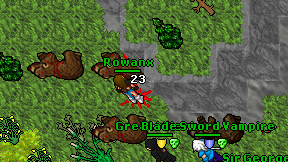 Rowanx on screen