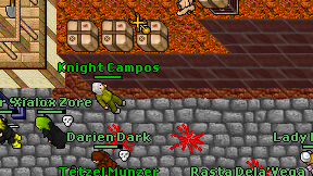Knight Campos on screen