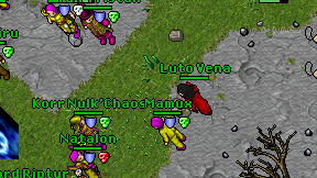 Luto Vena on screen