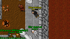 Herwine on screen