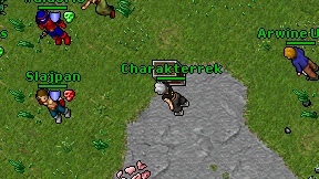 Charakterrek on screen