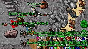 Zampher on screen