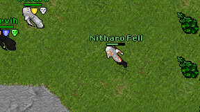 Nitharo Fell on screen