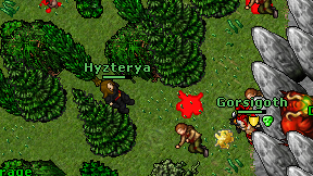 Hyzterya on screen