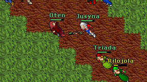 Jusyna on screen