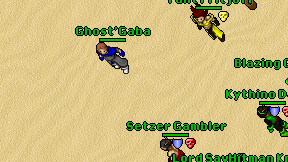 Ghost'Gaba on screen