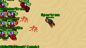 Spartram on screen
