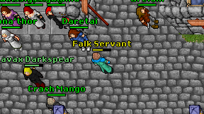 Falk Servant on screen