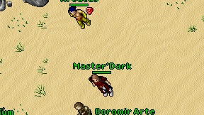 Master'Dark on screen