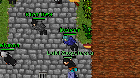 Deiver on screen