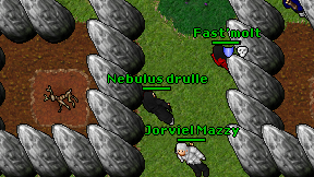 Nebulus drulle on screen
