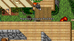 Master Harry Potter on screen