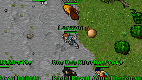 Larzzon on screen