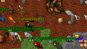 Curio Knight on screen