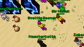 Svettig Beaver on screen