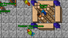Maker the Mosse on screen