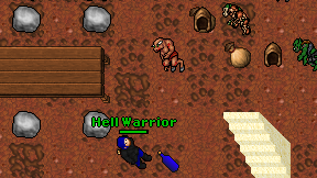 Hell Warrior on screen
