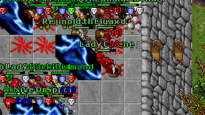 Lady Celene on screen