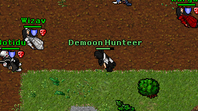 Demoon Hunteer on screen