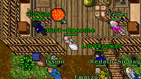Dark-Amazone on screen