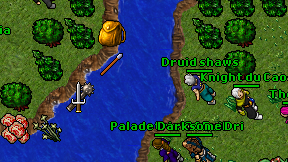 Druid shaws on screen