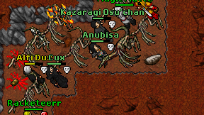 Anubisa on screen