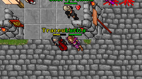 Traceurish on screen