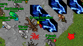 Crist Soldier on screen
