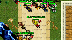 Horus Skah on screen