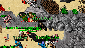 Flask Post on screen