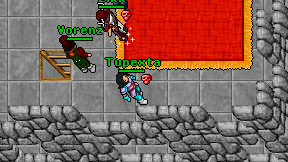 Tupexta on screen