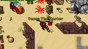 Veszu The Master on screen