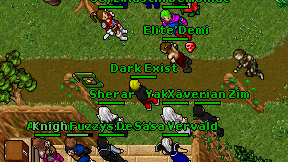 Dark Exist on screen