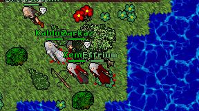 Effrium on screen