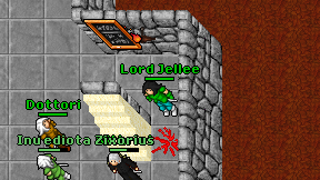Lord Jellee on screen