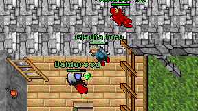 Gladiatoro on screen