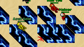 Azuk Xeld on screen