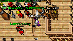 Sir Valige on screen