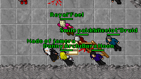 Smile paladdin on screen