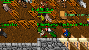 Ashes Arrow on screen