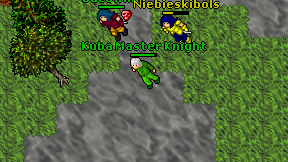 Kuba Master Knight on screen