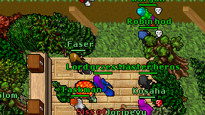 Faser on screen