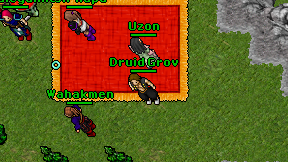 Druid Grov on screen