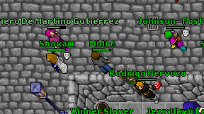 Midre on screen