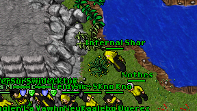 Infernal Shar on screen