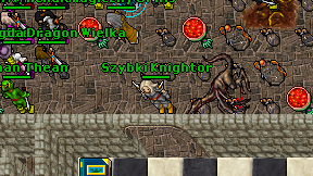 Szybki Knightor on screen
