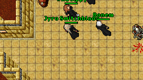 Jyro Switchblade on screen