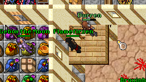 Flamefirzen on screen
